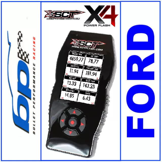 SCT X4 POWER FLASH TUNER - FG FGx FPV GT GS Coyote 5.0L Supercharged - Brand New