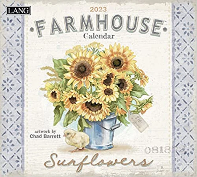 LANG FARMHOUSE 2023 WALL CALENDAR [Calendar] Chad Barrett 19.99 PicClick