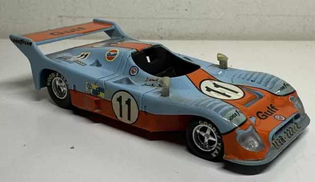 Solido : 1/43 Gulf Ford Gr8 Blue #11 Number 38 Le Mans France Diecast Car