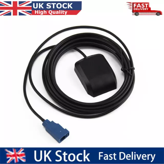 Gps Sat Nav Aerial Antenna Wire Lead Fakra Rns2 Mfd2 Magnetic fit Ford Vw Audi