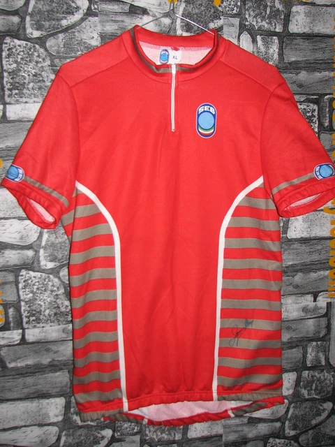 Maillot Cyclisme Vintage Français – C.S.C.D Marseille, 5 Poches, Taille M, époque Eroica