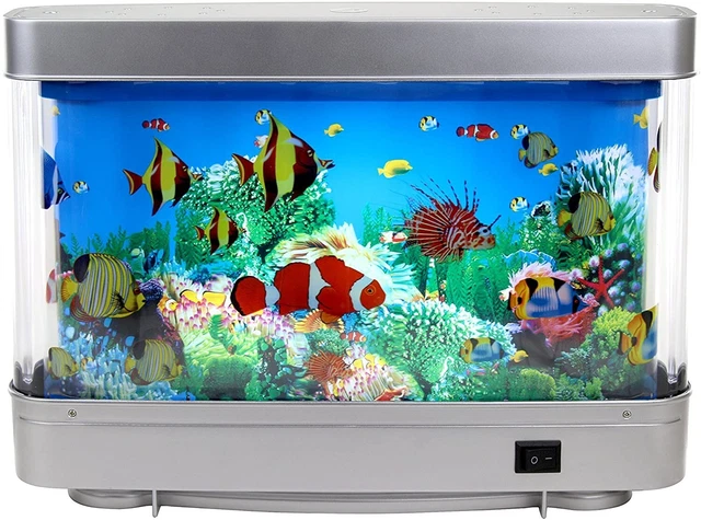Lightahead Artificial Tropical Fish Aquarium Decorative Lamp Virtual Ocean NEW
