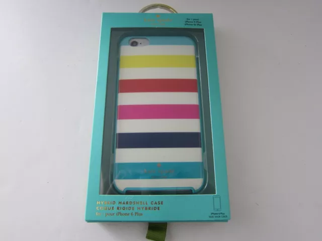Kate Spade Hybrid HardShell Case for iPhone 6 Plus iPhone 6s Plus Candy Stripe