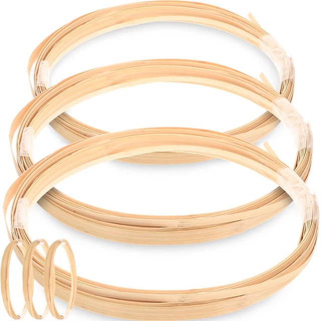 6 paquetes listones de madera tela de palo material de bambú sillas de boda artículos de artesanía