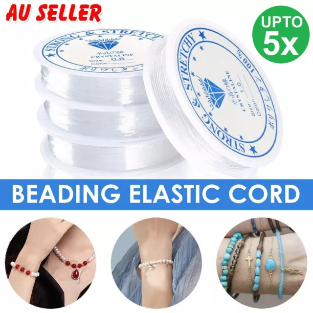 Elastic Stretch Cord Bead String Beading Cord Jewellery Making Wire Thread Line