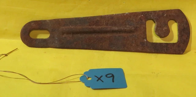 Vintage Rusty Rustic Steel Gate Hasp Barn Door Latch Rusty Lock Garden Gate # X9