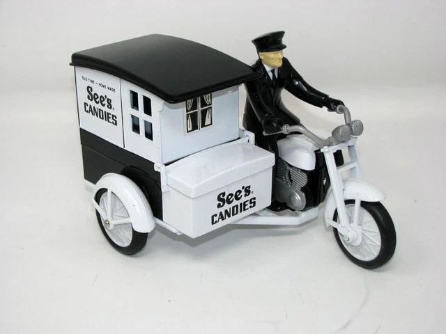 see's candy motorcycle sidecar