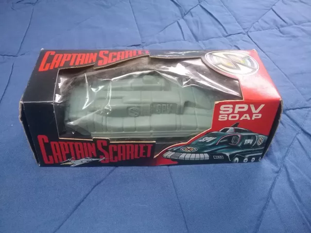 Vintage 1993 Captain Scarlet SPV Soap Boxed Gerry Anderson Thunderbirds