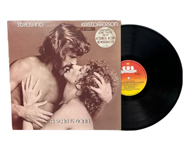 BARBARA STREISAND KRIS KRISTOFFERSON - LP - A STAR IS BORN Record 12”