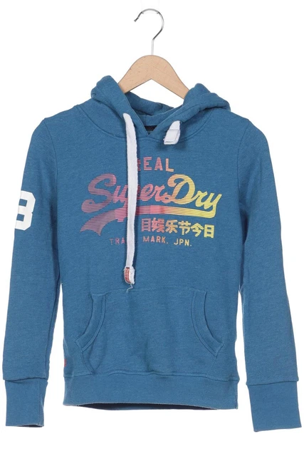 Superdry Kapuzenpullover Damen Hoodie Kapuzensweater Gr. EU 36 (S) B... #f6ced1a
