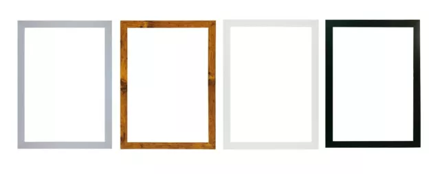 A2 A3 A4 A5 20mm Black Photo Frame White Picture Frame  Poster Frames Walnut