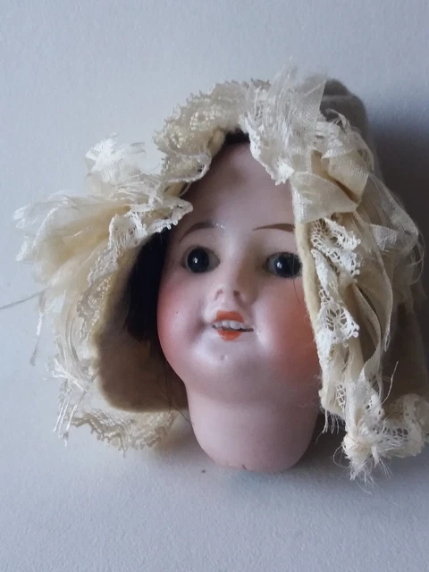 ANCIENNE PETITE POUPÉE Jumeau Tête Porcelaine Taille 3 Antique Doll
