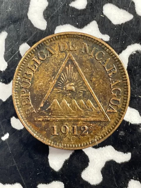 1912 Nicaragua 1/2 Centavo Half Centavo Lot#M2010 Nice!