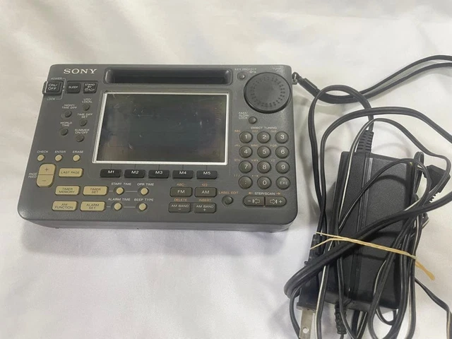SONY ICF-SW40 RADIO World Receiver Weltempfänger Pll Synthesized Fm Sw