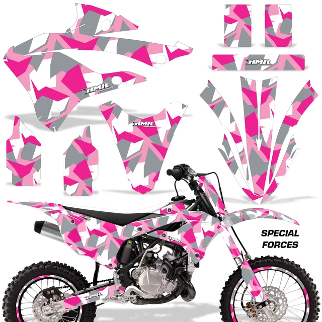 Dirt Bike Adesivi Grafiche Adesivo W# Per Kawasaki KX85 & KX112- 22 -a Forze PK