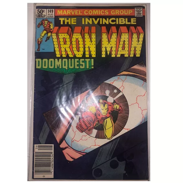 The Invincible Iron Man #149|#150 -MARVEL COMICS (1981).Featuring Doctor Doom.