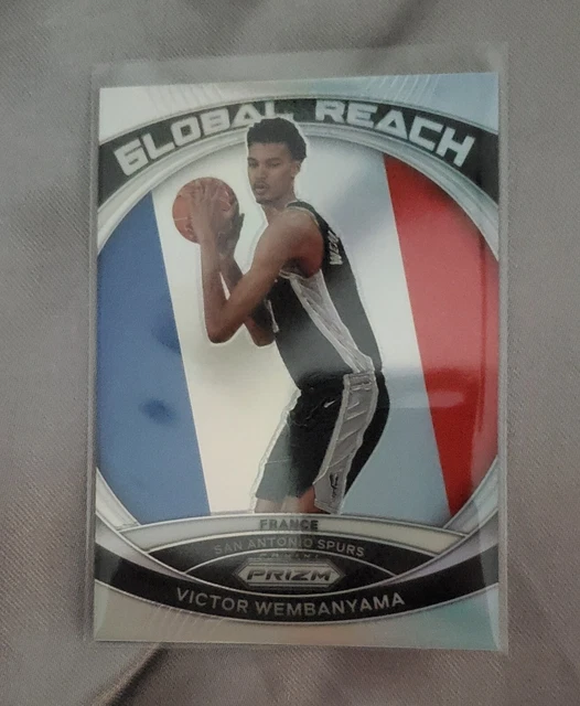 2023-24 PANINI PRIZM Victor Wembanyama #12 Emergent Silver Prizm Rookie RC EUR 50,96 - DE