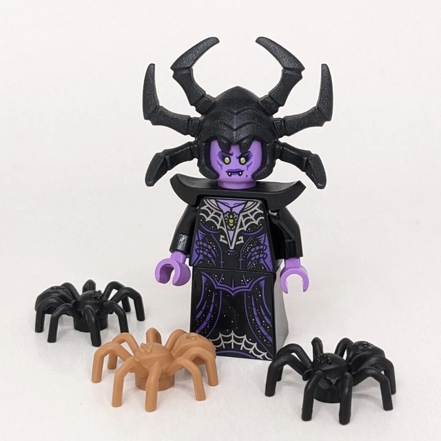 LEGO Monkie Kid Spider Queen Minifigure with Cape Demon Leader 80021 80023 main image 1