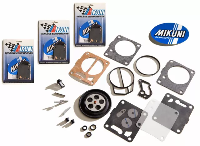 Genuine Mikuni Triple Carb Carburetor Rebuild Kit Yamaha SUV GP XL 1200 GP1200