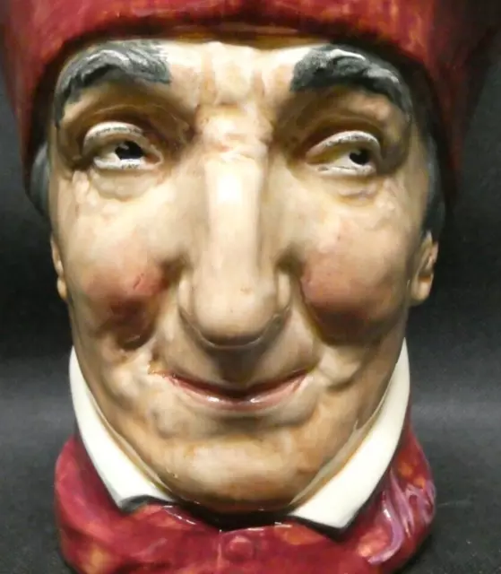 Royal Doulton "The Cardinal"  Large Character Jug - 16.5cm tall 2