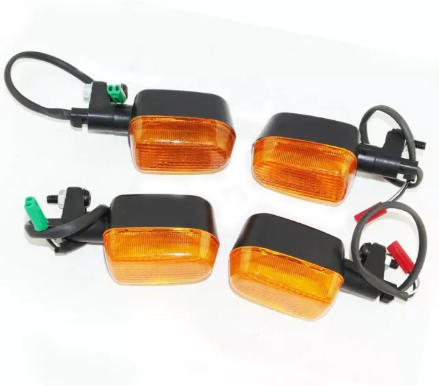 Fits Royal Enfield Front & Rear Blinkers Turn Signal Indicator Set Of 4