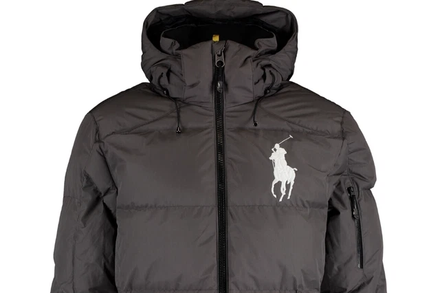 Polo Ralph Lauren Puffer Jacket Grigio Piumino Tirolo 3