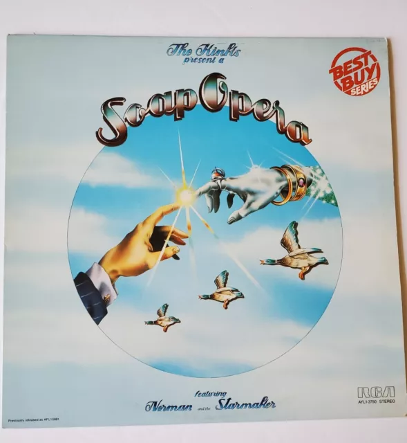 The Kinks present a Soap Opera feat. Norman & the Starmakers vinyl  AYL1-3750 Re