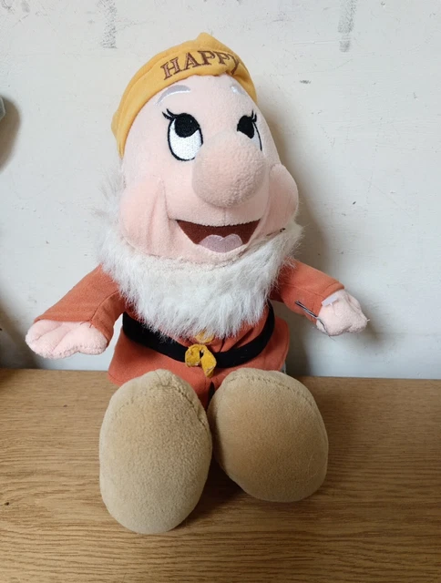 DISNEY HAPPY SNOW White And The 7 Dwarfs Soft Toy Plush 13” £4.99 ...