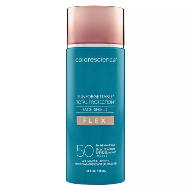 Colorescience Total Protection Face Shield Flex SPF 50 Zinc Oxide Formula FAIR