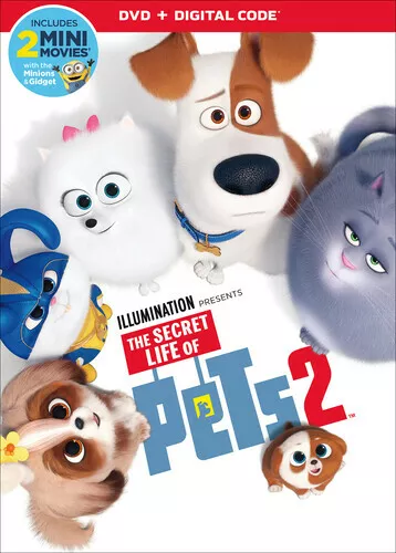 The Secret Life of Pets 2 (DVD, 2019) DISC ONLY