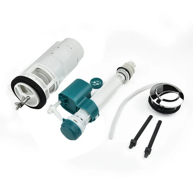 CISTERN TOILET FILL Parts Water Drain Flush Valve ButtonSet Repair