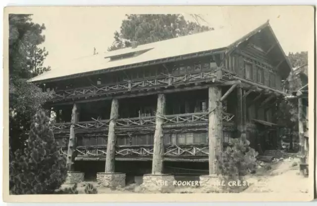 RPPC Rookery, Pine Crest Resort, Crestline San Bernardino Co CA California 1910s