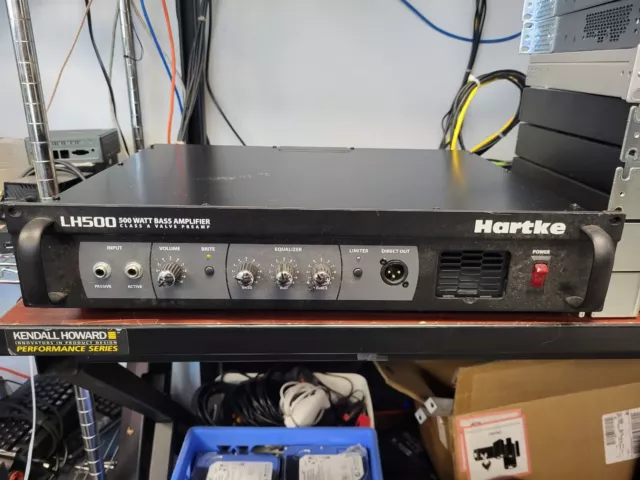 Hartke LH500 Bass Amplifier Head Tested and Working #736