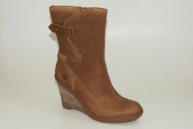 TIMBERLAND STRATHAM HAUTEUR Mi Wedge Bottes Taille 41 5 Am ricaine
