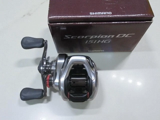 SHIMANO 21 SCORPION DC 151XG Left Baitcasting Reel Box Overhauled