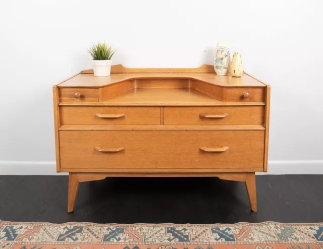 Oak Dressing Table made by G Plan Brandon Range  Mid Century Vintage Retro