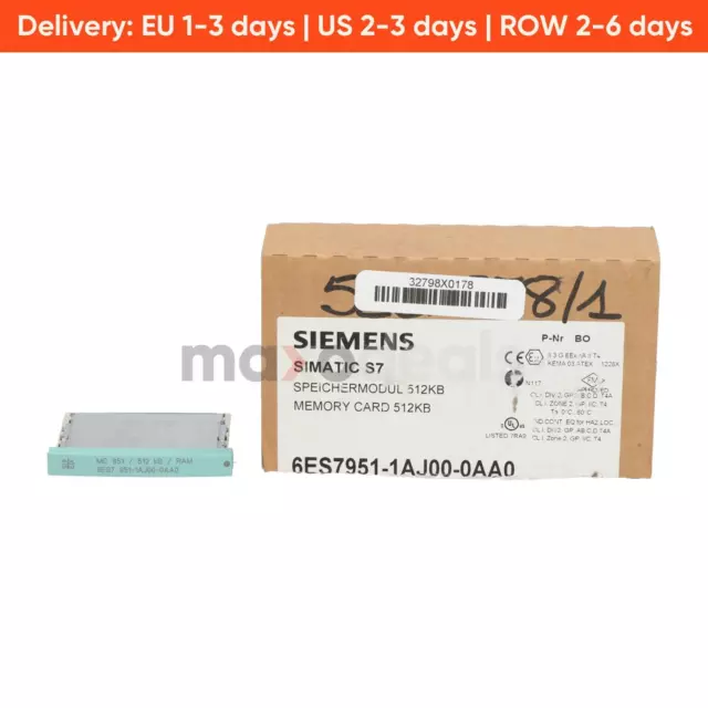 Siemens 6ES7951-1AJ00-0AA0 SIMATIC S7 Memory Module New NFP