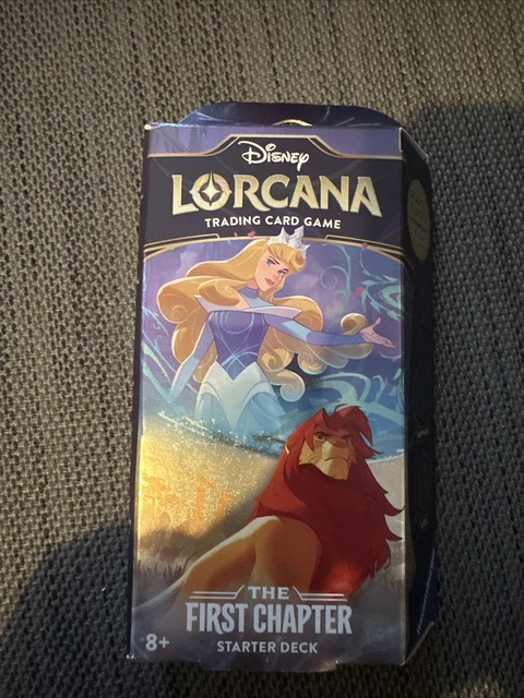 DISNEY LORCANA - Aurora and Simba Starter Deck - The First Chapter ...