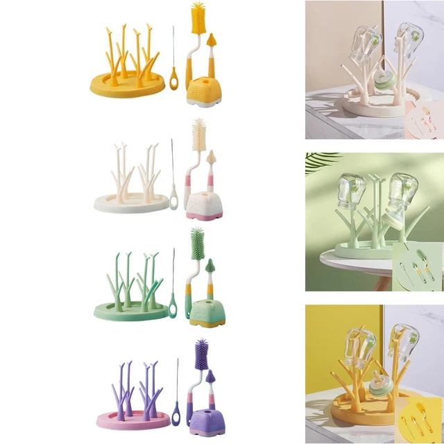 Bottle Brush Set Kitchen Gadgets Straw Brush Silicone Bottle Cleaning Brush