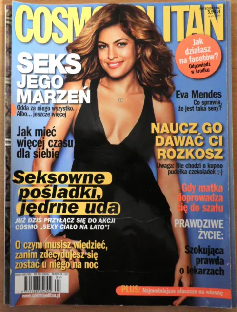 Cosmopolitan 2007 Eva Mendes cover