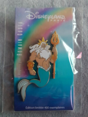 Pin's Disney LA PETITE SIRENE LITTLE MERMAID ROI TRITON 