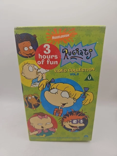 16h Rug Rats RUGRATS VIDEO COLLECTION Volume 2 VHS - 3x Video Tapes RARE (Read ...