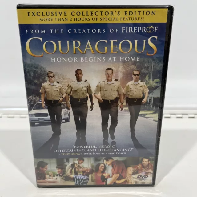 Courageous DVD | New Sealed | Collector's Edition Widescreen🍀Buy 2 Get 1 Free🍀
