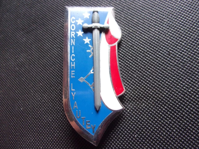 INSIGNE CORNICHE LYAUTEY Lycée Militaire d’Aix ESM matriculé EUR