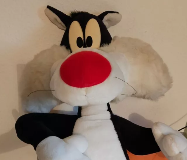 [Rare] Equity Market Jumbo Plush - Sylvester The Cat  40" Plush - Looney Tunes