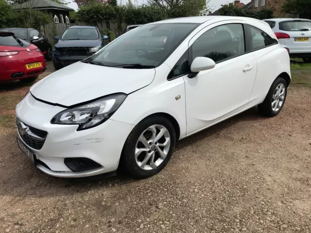 2015 Vauxhall Corsa excite 1.2 petrol, 62327 mls accident damaged spares repair