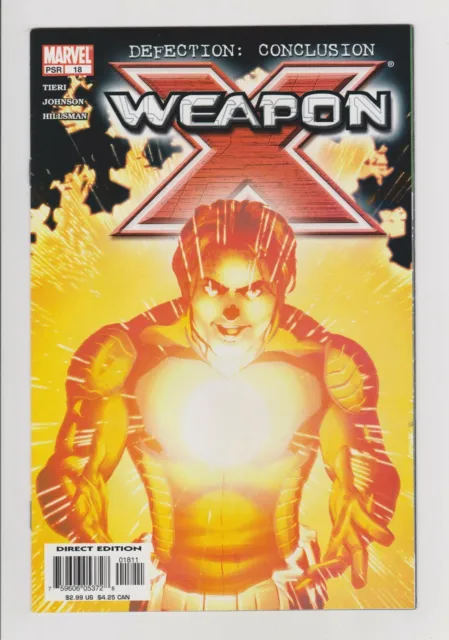 Weapon X #18 Vol 2 2004 VF+ Marvel Comics
