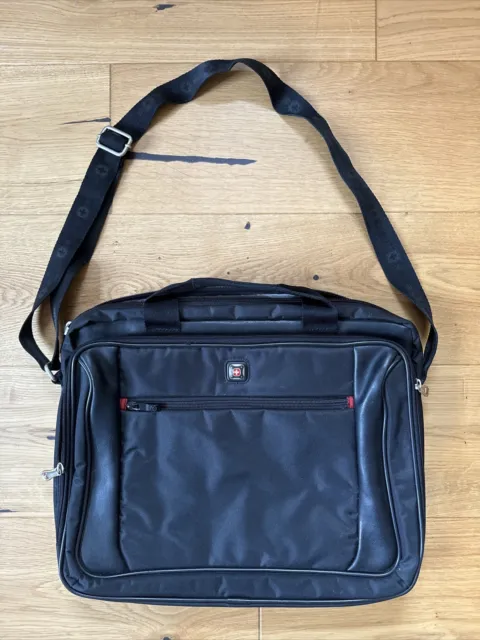 Wenger Swiss Gear Laptoptasche Taschenfach Schulter Kuriertasche 18 Zoll