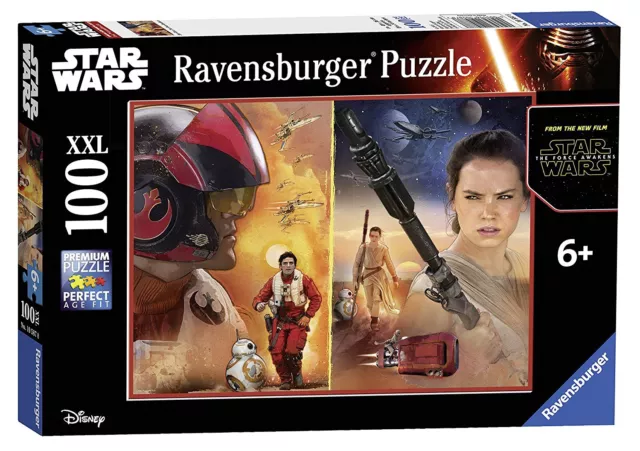 Ravensburger Star Wars Episodio VII XXL Puzzle Puzzle100 Pezzi Force Awakens