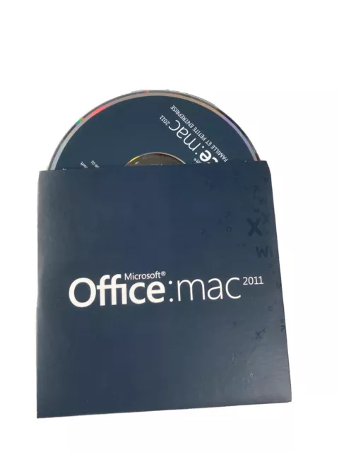 Microsoft Office  MAC 2011 Famille et Petite Entreprise  Licence + DVD